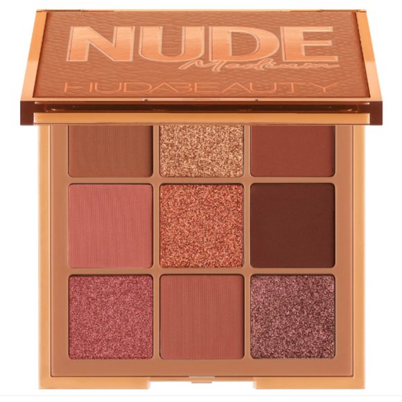 HUDA BEAUTY Other - Huda Beauty MEDIUM Nude Eyeshadow Palette NEW ☆ FREE GIFT ☆